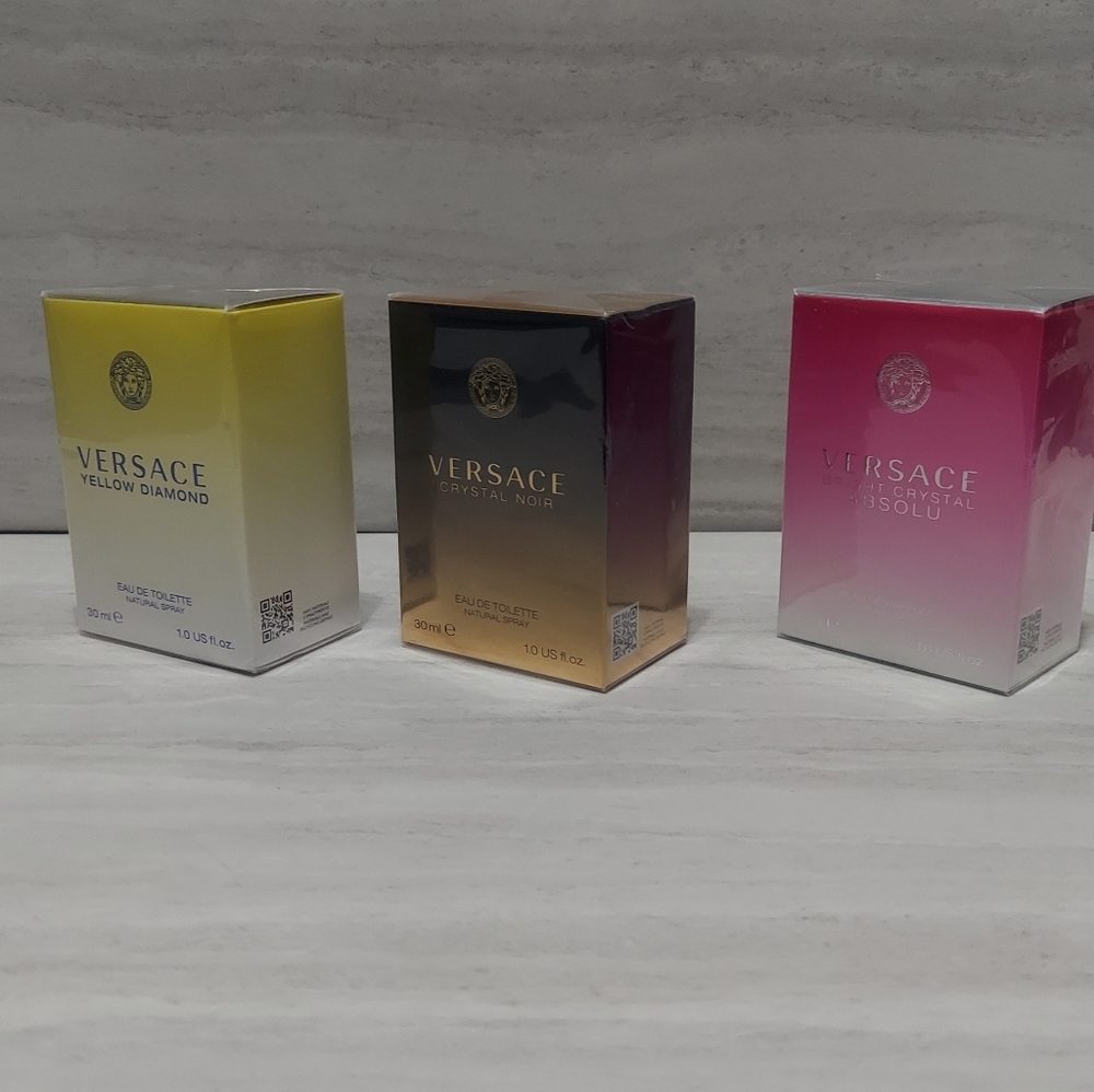 Versace Perfume Trio Set Parfume Cologne - Picture 3 of 4